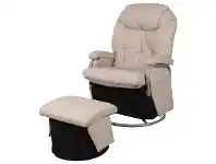 Childcare Glider & Ottoman Sand
