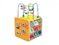 Baby Bunting ELC Wooden Activity Cube Giant offer
