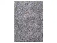 Baby Bunting Bilbi Shaggy Rug 70X100cm Grey offer