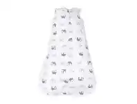 Bubba Blue Sloth Jersey Sleeping Bag 0.3 Tog White 12-24 Months