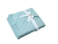 Baby Bunting Bilbi Chambray Pram Comforter Aqua offer
