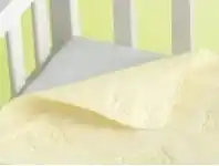 Playette Travel Cot Water Resistant Pad Embossed Sheep