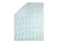 Baby Bunting 4Baby Burnout Blanket Giraffe Mint offer