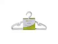 Baby Bunting 4Baby Hanger White 5 Pack offer