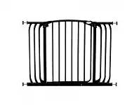 Baby Bunting Dreambaby Chelsea Gate Hallway Extra Wide F170B Black offer