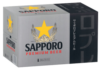 Sapporo bottles 355ml