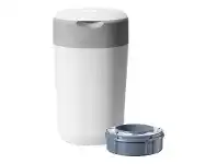 Baby Bunting Tommee Tippee Twist & Click Nappy Disposal Unit - Cotton White offer