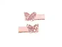 Baby Bunting 4Baby Butterfly Glitter Clips Pink Osfa offer