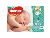Baby Bunting Huggies Nappies Mega Newborn Size 1 160 Pack offer