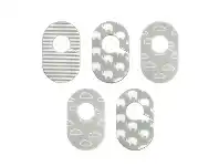 The Peanut Shell Closet Dividers Grey