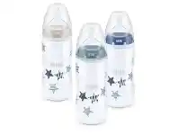 Baby Bunting NUK First Choice Plus Bottle - Boy - 300ml - 0-6 Months - 3 Pack offer