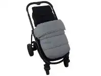 Baby Bunting Outlook Pram Quilt Grey Jersey Marle offer