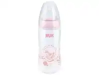 Baby Bunting NUK First Choice Plus Bottle - Baby Rose - 300ml - 6-18 Months offer