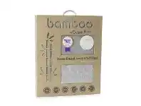 Baby Bunting Bubba Blue Grey Bamboo Jersey Moses Basket Fitted Sheet offer
