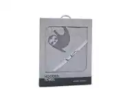 Baby Bunting Bubba Blue Sloth Hooded Towel Grey offer