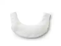 Baby Bunting BabyBjorn Teething Bib For One White offer