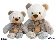 Baby Bunting Kormico Patches Teddy Bear 40cm - Brown offer