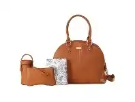 Isoki Madame Polly Nappy Bag - Amber