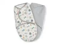 SwaddleMe Swaddle 0.3 Tog Bohemian Jungle Small 2 Pack