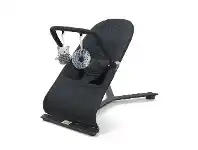 Baby Bunting Jengo Relax Bouncer Black Charcoal offer