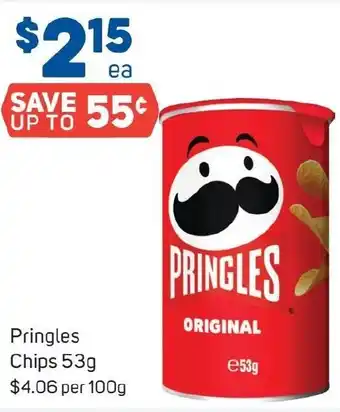 Foodland Pringles Chips 53g offer
