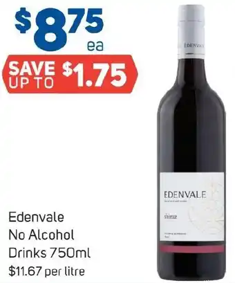 Foodland Edenvale No Alcohol Drinks 750ml offer