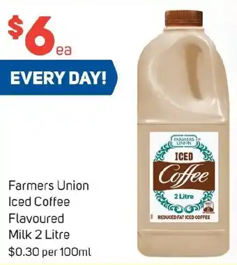 Foodland Farmers Union Iced Coffee Flavoured Milk 2 Litre offer