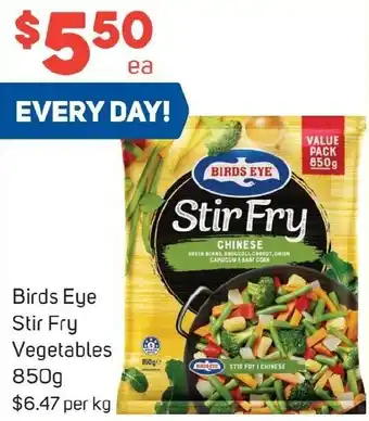 Foodland Birds Eye Stir Fry Vegetables 850g offer