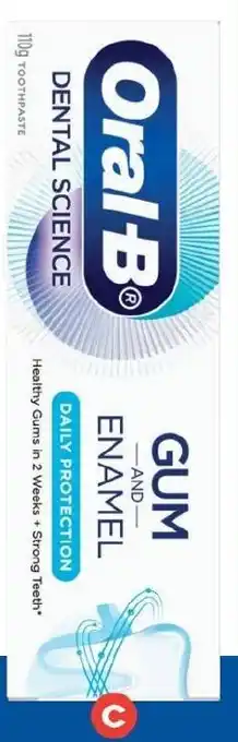 Foodland Oral-B Gum Care Toothpaste 110g offer