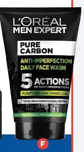 Foodland L'Oreal Men Expert Face Wash 100ml $5.50ea SAVE $5.50 $5.50 per 100ml offer
