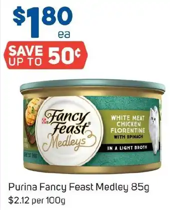 Foodland Purina Fancy Feast Medley 85g offer