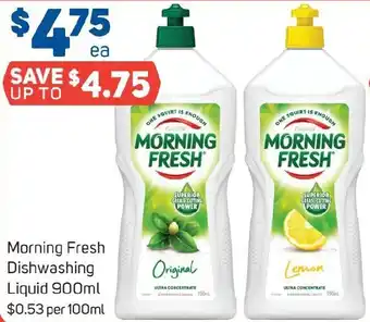 Foodland Morning Fresh Dishwashing Liquid 900ml offer