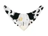 Baby Bunting Plum Bandana Bib With Teether Dog offer