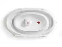 Ok Baby Onda Slim Folding Bath Tub White