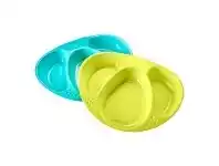 Baby Bunting Tommee Tippee Section Plates - 2 Pack offer