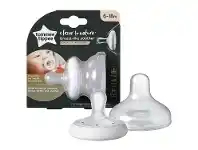 Baby Bunting Tommee Tippee Closer To Nature Breast Like Soother - 6-18 Months offer