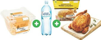 Woolworths Woolworths Salad 400g & Mt Franklin Lightly Sparkling Drink 1.25L & Australian RSPCA Approved Hot Roast Chicken – Excludes al offer