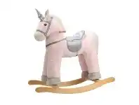 Baby Bunting Babylo Rocking Horse With Sound Unicorn Pink offer