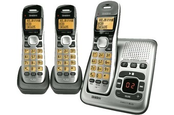 The Good Guys Uniden Cordless Phone Triple Pack offer