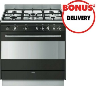 The Good Guys Smeg 90cm Freestanding Cooker offer