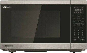 The Good Guys Sharp 1100W Convection Inverter Microwave - Stainless Steel offer