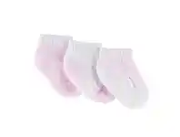 Baby Bunting 4Baby Terry Sports Sock Pink 3 Pack 1-2 PNK offer