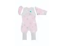Baby Bunting Love To Dream Swaddle Up Transition Suit Lite 0.2 Tog Pink Medium offer