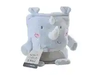 Baby Bunting Bubba Blue Rhino Run Cuddle Blankie offer