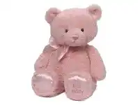 Baby Bunting Baby Gund My First Teddy 38cm Pink offer