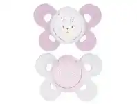 Baby Bunting Chicco Physio Comfort Soother 0-6 Months 2 Pack Pink offer
