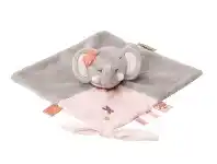 Baby Bunting Nattou Doudou Comforter Adele The Elephant Pink/Grey offer