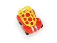 Baby Bunting Oball Rattle & Roll Car - Yellow/Red offer