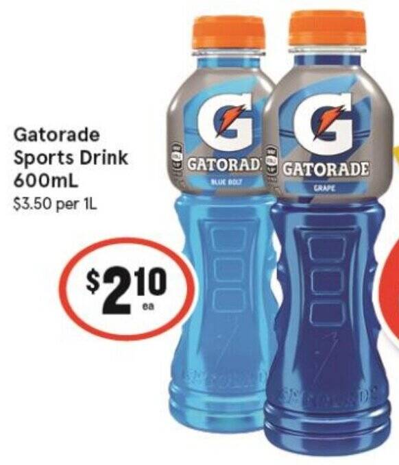 Gatorade Sports Drink 600mL offer at IGA