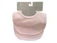 Baby Bunting Bilbi Dribble Bib - Melange Pink - 2 Pack offer